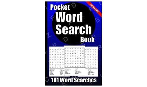Pocket Sized Word Search Book for Adults